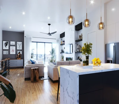 Four (4) Unit Development with Roof Top Terrace